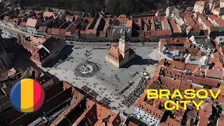 Romania. Brasov city.4K video