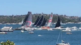 Sydney Hobart 2016 start