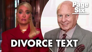 How Erika Jayne revealed her divorce from Tom Girardi on ‘RHOBH’ | Page Six Celebrity News