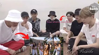 BTS reacting to Now United "Pas le choix" (performance)