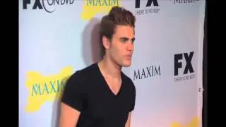 Paul Wesley at FX & Maxim ComicCon Party 2012/7/13