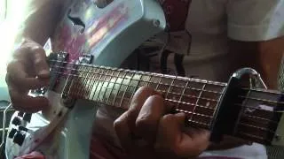 The Smiths:  "Girl Afraid" Lesson (part three) Rickenbacker Model 1996 Blueboy paisley