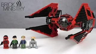 Красный Барон Первого Ордена ● LEGO Звездные Войны 75240 [Обзор]