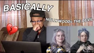 I Reacted to | Billie Eilish: Same Interview, One Year Apart