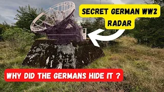 Secret German WW2 RADAR and a fully buried MONSTER top secret bunker.