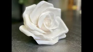 How to make WAFER PAPER ROSES