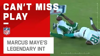 Marcus Maye's Legendary Butt INT!