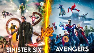 Sinister Six Vs Avengers / Spiderman no way home / In Hindi