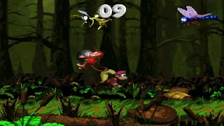 Donkey Kong Country 2: Level 13: Barrel Bayou