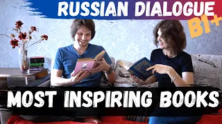 Intermediate Russian Dialogues - Inspiring Books (RusEng subtitles)