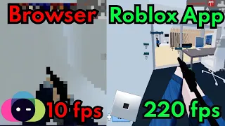 Is ROBLOX On your Browser Better Than Actual Roblox? (now.gg)