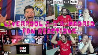 LIVERPOOL BOTTLED IT! Liverpool 2-5 Real Madrid! Football Fans Reactions Part 2