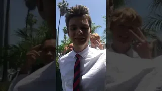 Ty Simpkins finished final exam | IG Story
