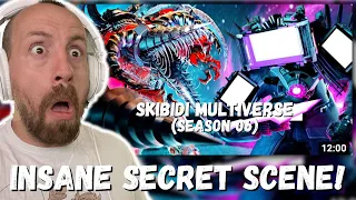 INSANE SECRET SCENE! skibidi toilet multiverse - season 06 (all episodes) REACTION!!!