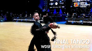 Dmitri Kolobov & Signe Busk | Tango | WDSF European Championship Standard 2023