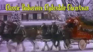 Classic Budweiser Clydesdales Christmas Commercial