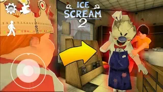 МОРОЖЕНЩИК попал в ТАЙНОЕ ЛОГОВО в ICE SCREAM 2 обновление ПРОДАВЦА МОРОЖЕНОГО - Ice Scream 2