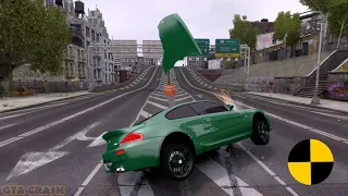 GTA 4 CRASH TESTING REAL CAR 125