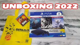 Sony PS4 Slim 1TB Mega Pack Unboxing 2022 DataBlitz