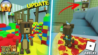 Jogo do urso, NOVA CASA GIGANTE NO MAPA DO ROBLOX, super bear adventure VS roblox, UPDATE