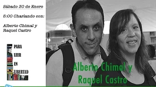 Alberto Chimal y Raquel Castro #TexcocoLee