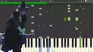 "Wicked Always Wins"  - Once Upon A Time [Piano Tutorial] (Synthesia)