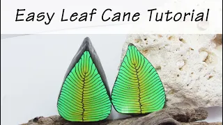 Polymer Clay Cane: Easy Leaf Cane Tutorial