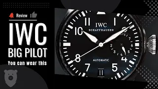 IWC Big Pilot's Watch - Dashboard or Wrist at this size? Let's have a chat...