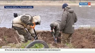 Поисковики из Чувашии провели успешные раскопки подо Ржевом