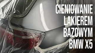 Cieniowanie lakierem bazowym