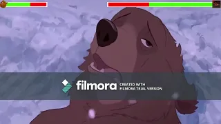 Brother Bear (2003) Mountain Top Fight with healthbars