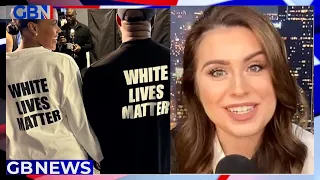 Kanye West and Candace Owens wearing 'White Lives Matter' T-Shirts to Paris Fashion Week