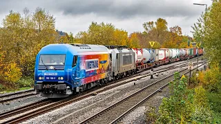 Elbtal-Umleiterverkehr, Diesel-Power, Alex, Ludmilla, ER 20, Metrans, SETG, Budamar uvm. rund um Hof