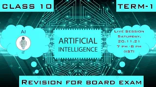 AI one shot Revision for Term 1 Board Exam AI4CBSE - Soumya Iyer Live Stream