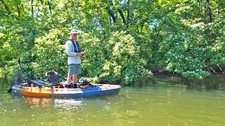 Old Town Sportsman PDL 106 Walk Through Review with John Graves Kayak Fishing