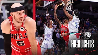 HIGHLIGHTS: Chicago Bulls take down the Timberwolves 109-101