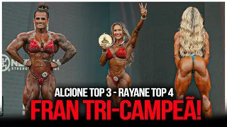 FRANCIELLE MATTOS MARCOU SEU NOME NA HISTÓRIA!! | *3x campeã do Mr.Olympia*