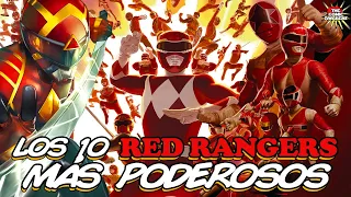 Power Rangers: Los 10 Red Rangers Más Poderosos