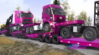 Truck Dance Episode #1 Dump Truck Funny Dance - Truck Joget - Танец самосвала - รถดั๊มพ์ เต้นรำ