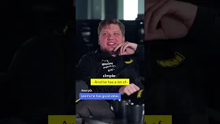 s1mple on his new international teammates