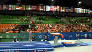 LIMA Ana Luiza (BRA) - 2019 Artistic Junior Worlds, Gyor (HUN) - Qualifications Vault 1