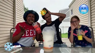 Last to Get Brain Freeze WINS Challenge