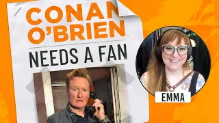 Conan Receives A Handmade Leather Harness | Conan O’Brien Needs a Fan