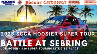 2023 SCCA Super Tour - Sebring - J. Moser (#36 STL)