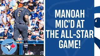 FULL INNING: Alek Manoah strikes out THREE while mic'd at the All-Star Game!