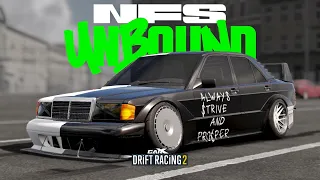 NFS UNBOUND • Imperior ( Mercedes-Benz 190E ) • A$AP ROCKY LIVERY • CarX Drift Racing 2