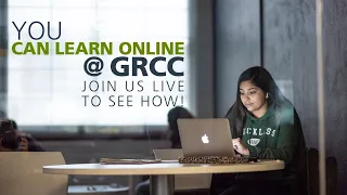 Learn Online with GRCC!