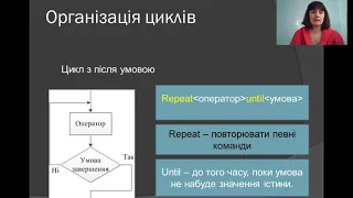 цикли у програмуванні 7 клас