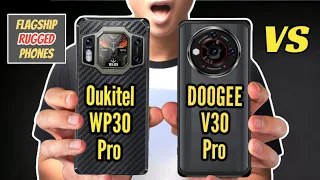 Oukitel WP30 Pro (vs) DOOGEE V30 PRO - 200MP camera vs Dimensity 8050   | #doogee #oukitel (2023)