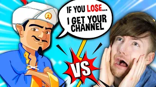 THE AKINATOR WANTS TO STEAL MY CHANNEL